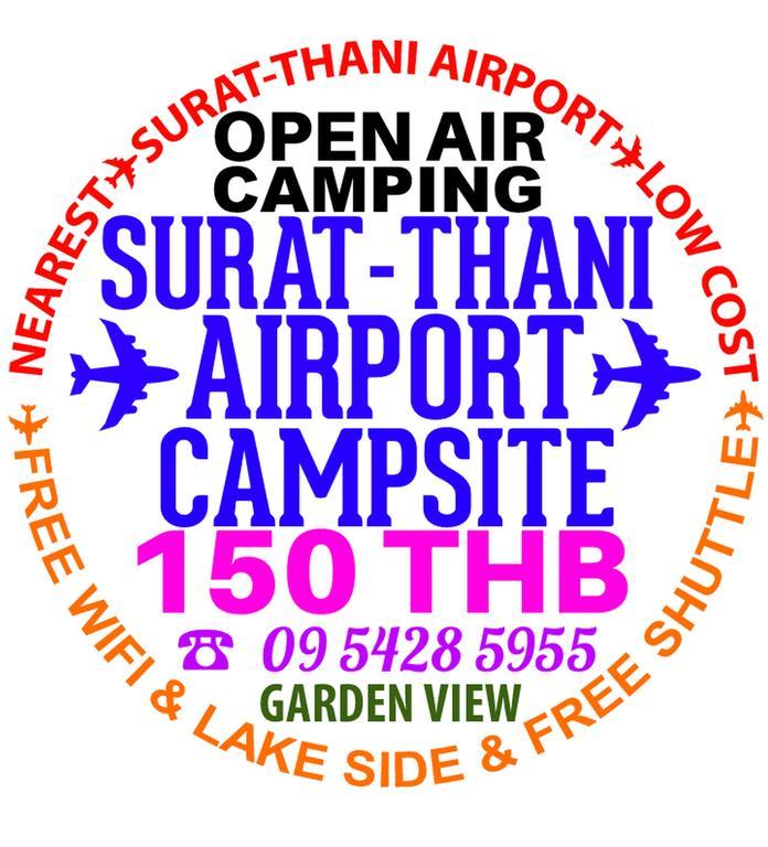 Suratthani Airport Campsite Surat Thani Exterior photo